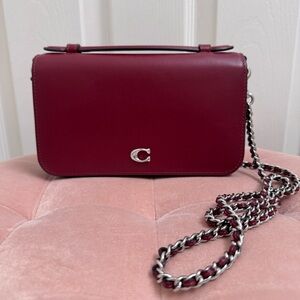 Coach Bea Crossbody Clutch Bag in Ruby Red